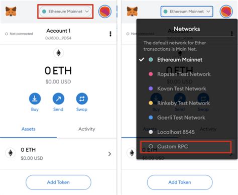 Metamask: Wrong Network shown for claiming Param tokens
