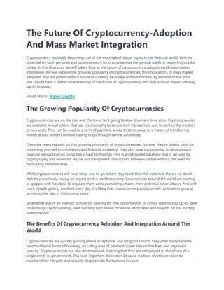 The Psychological Impact of Market Fluctuations in Cryptocurrencies
